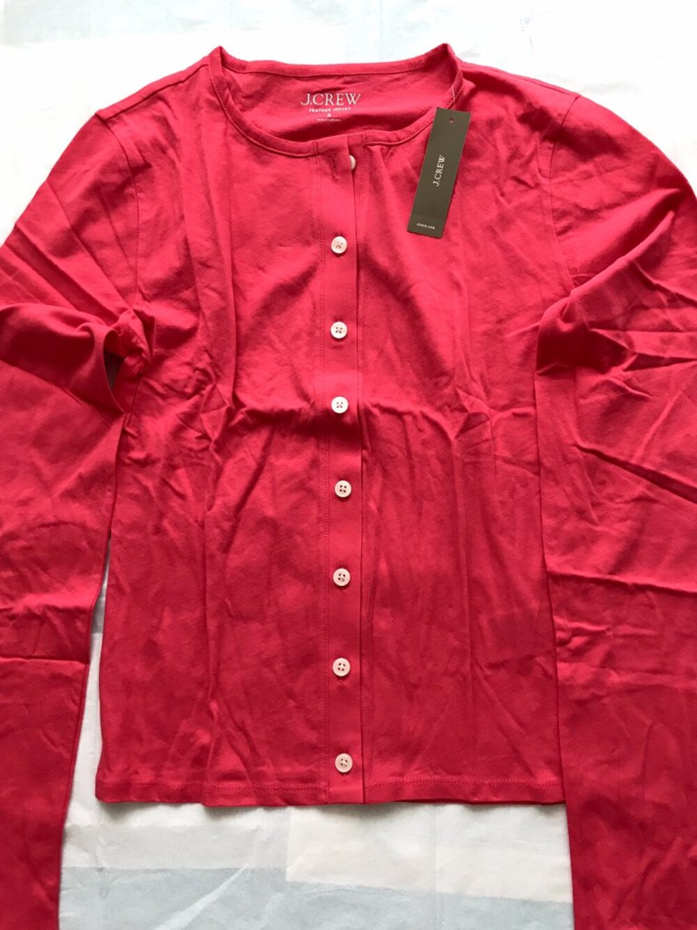 J. Crew Pink Cardigan